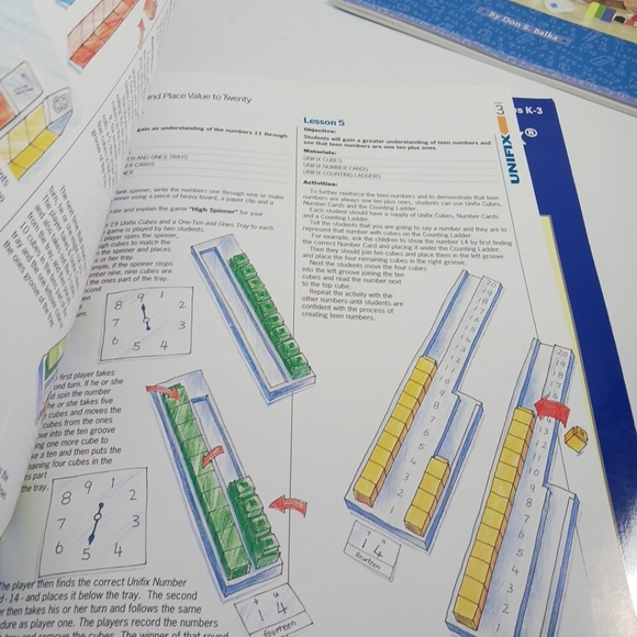 Unifix Math Books Didax K-3 Homeschool Educational Resources Math - Picture 8 of 9